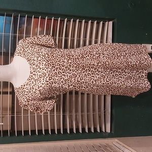 Nine West Cheetah Print Dress